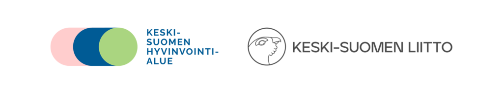 Keski-Suomen hyvinvointialueen ja Keski-Suomen liiton logot