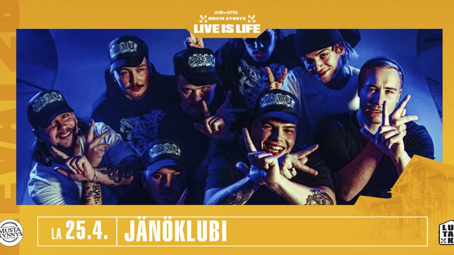 Live Is Life J n klubi Keski Suomi
